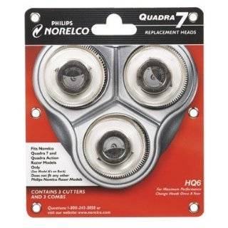  Norelco HQ6 Replacement Heads For Shaver Model 7616X 