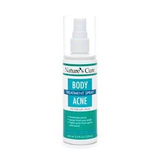  Natures Cure Body Acne Treatment Spray   3.5 fl oz (Pack 