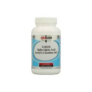 Vitacost CoQ10 + Alpha Lipoic Acid + Acetyl L Carnitine HCl    700 mg 