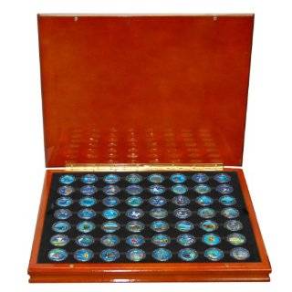     2009 Gold Plated State Quarters with Display Box 