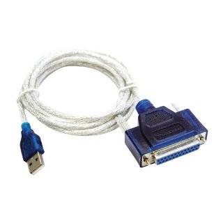   USB to DB25 Female Parallel Converter Adapter 6 Foot Cable (USB DB25F