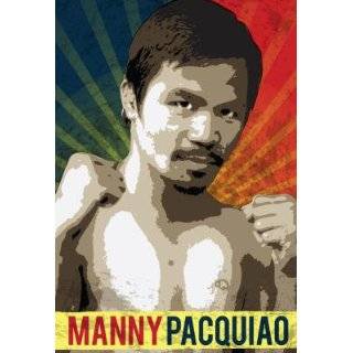 Manny Pacquiao Pacman Boxing Sports Poster Print   13x19