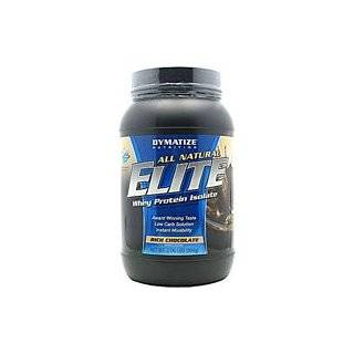 Dymatize Nutrition Elite Natural, Whey Protein Isolate, Rich Chocolate 